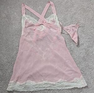 ⭐ NWT- Adore Me- Lilith- Babydoll Lingerie set- Small